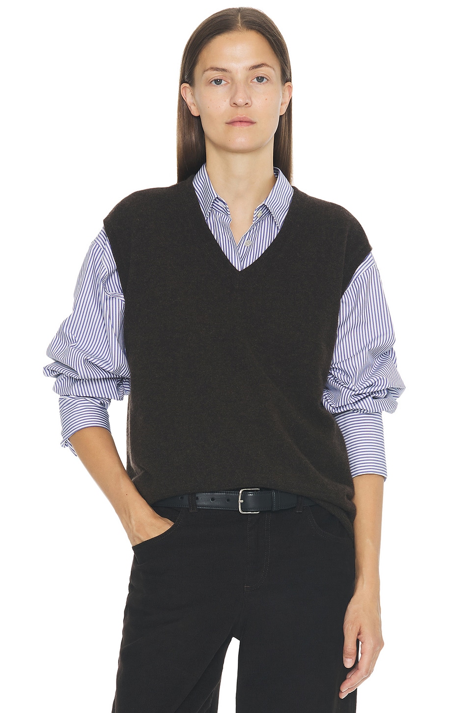 The Row Levi Top In Black