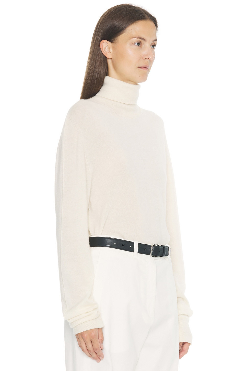 The Row Lizzy Top In White