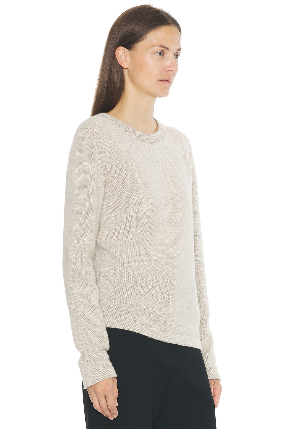 The Row Lyse Cashmere Sweater In Neutral