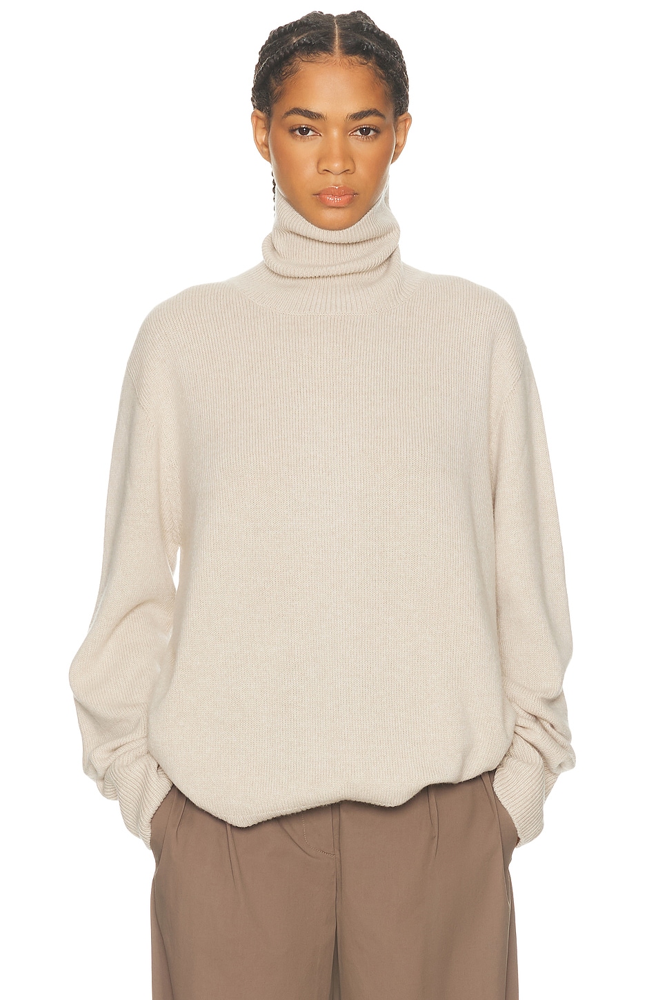 Image 1 of The Row Stepny Top in Sand