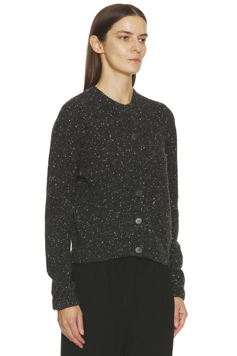 The Row Cashmere Sweater Long Sleeves In Black