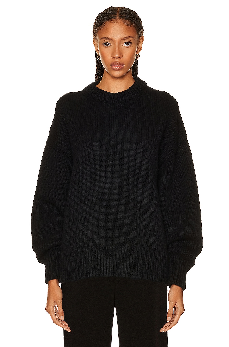 Image 1 of The Row Ophelia Sweater in Black