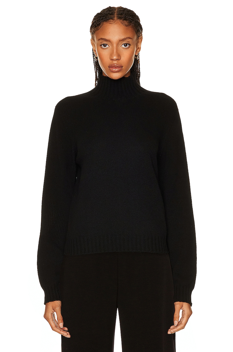 Image 1 of The Row Kensington Sweater in Black