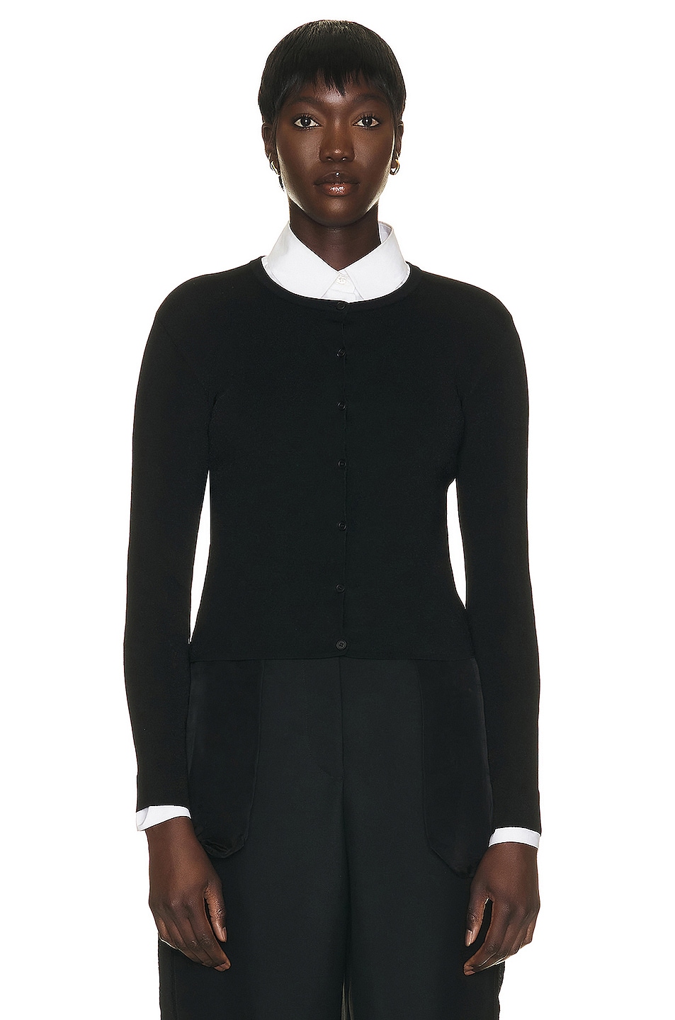 Image 1 of The Row Corole Cardigan in Black