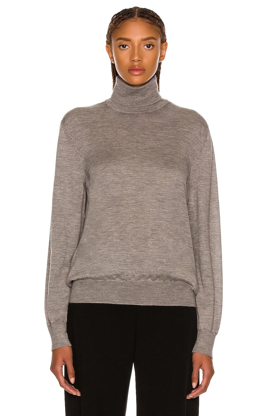 Image 1 of The Row Lambeth Sweater in Medium Grey
