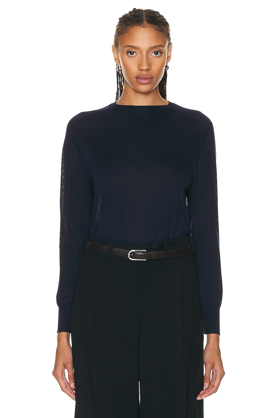 Image 1 of The Row Elmira Top in Royal Blue