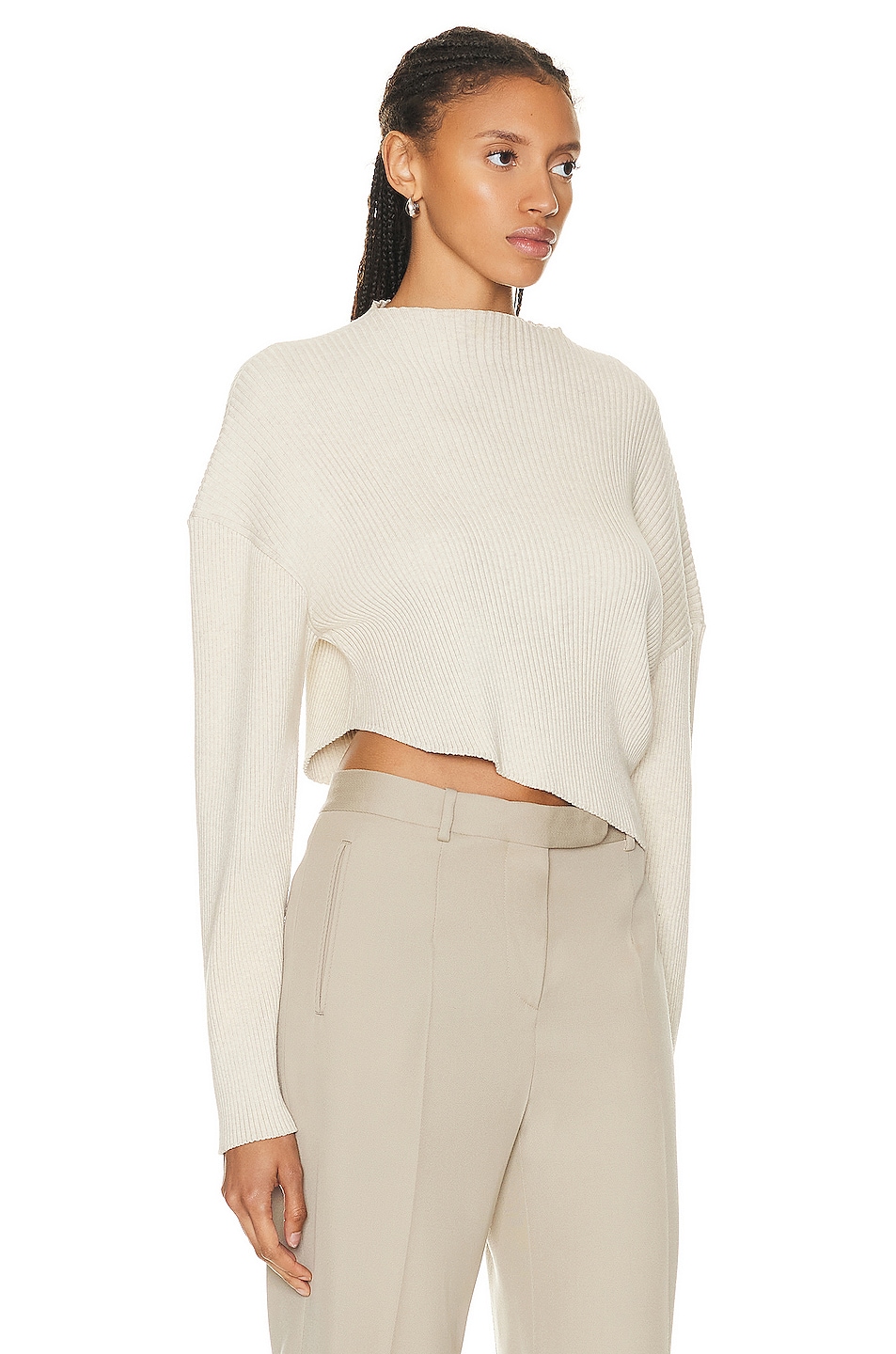 The Row Danana Top in Porcelain | FWRD