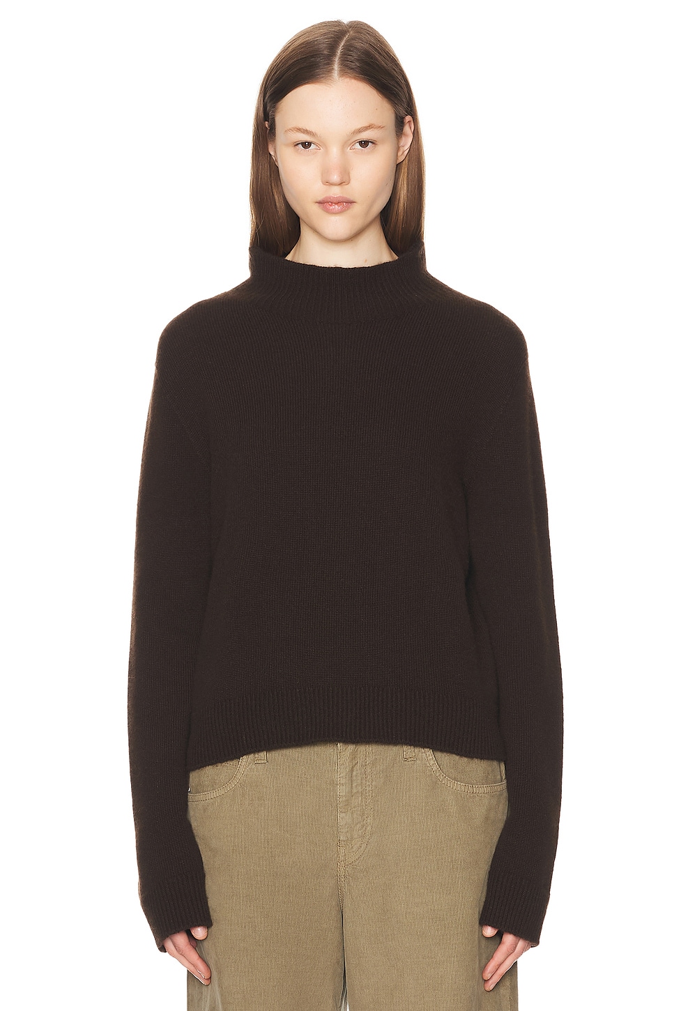 Image 1 of The Row Hensi Sweater in Brown