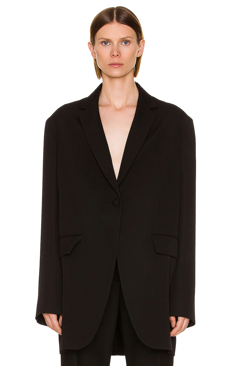 Image 1 of The Row Obine Jacket in Black