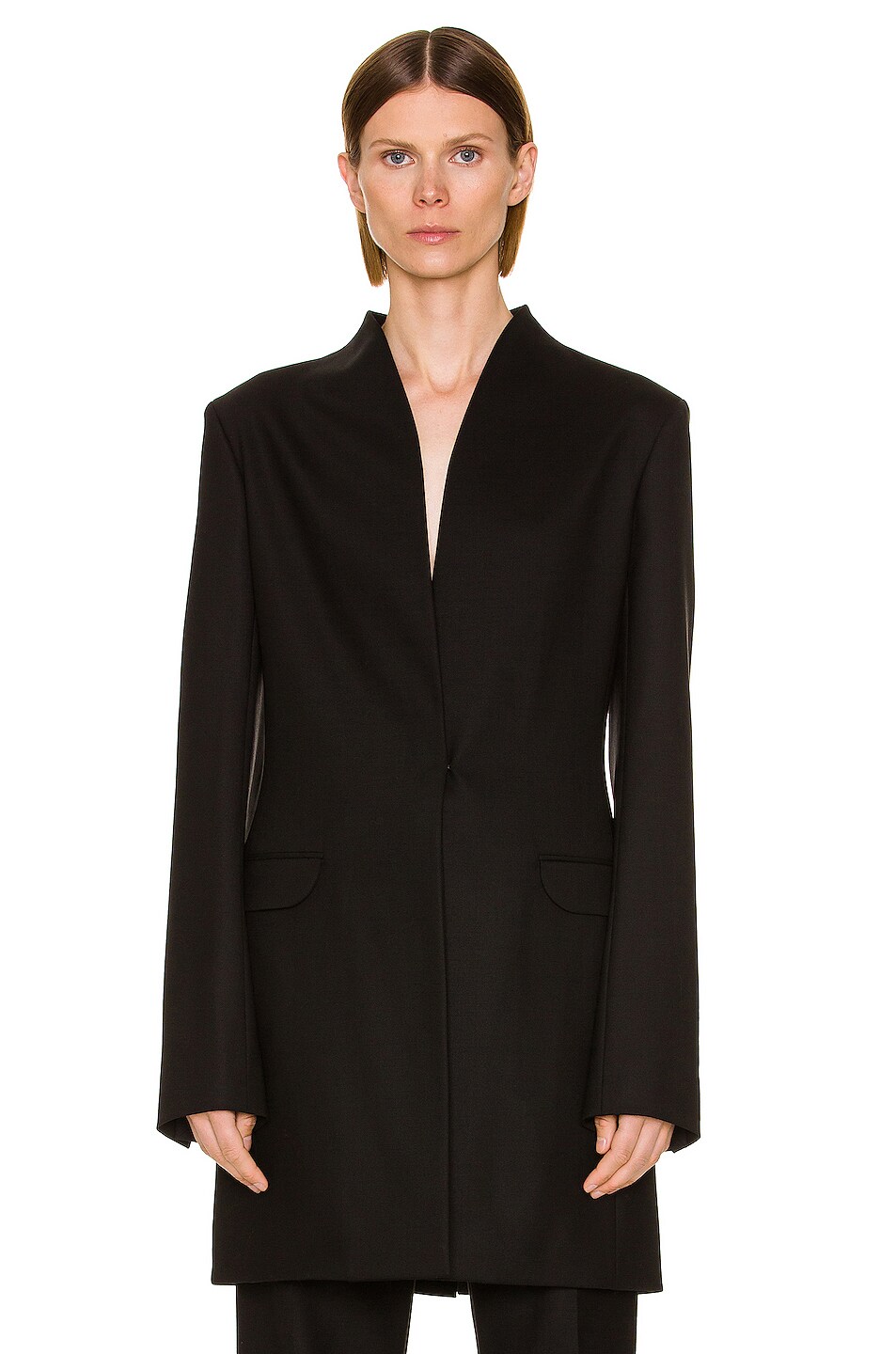 Image 1 of The Row Marisol Jacket in Black
