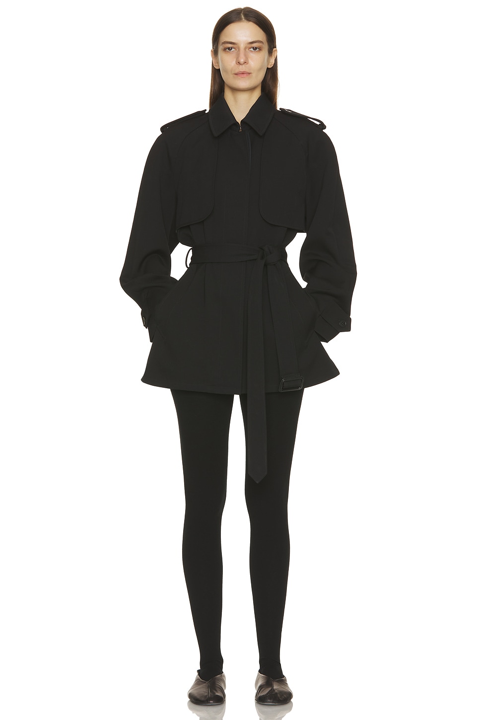 Image 1 of The Row Usuaia Jacket in Black