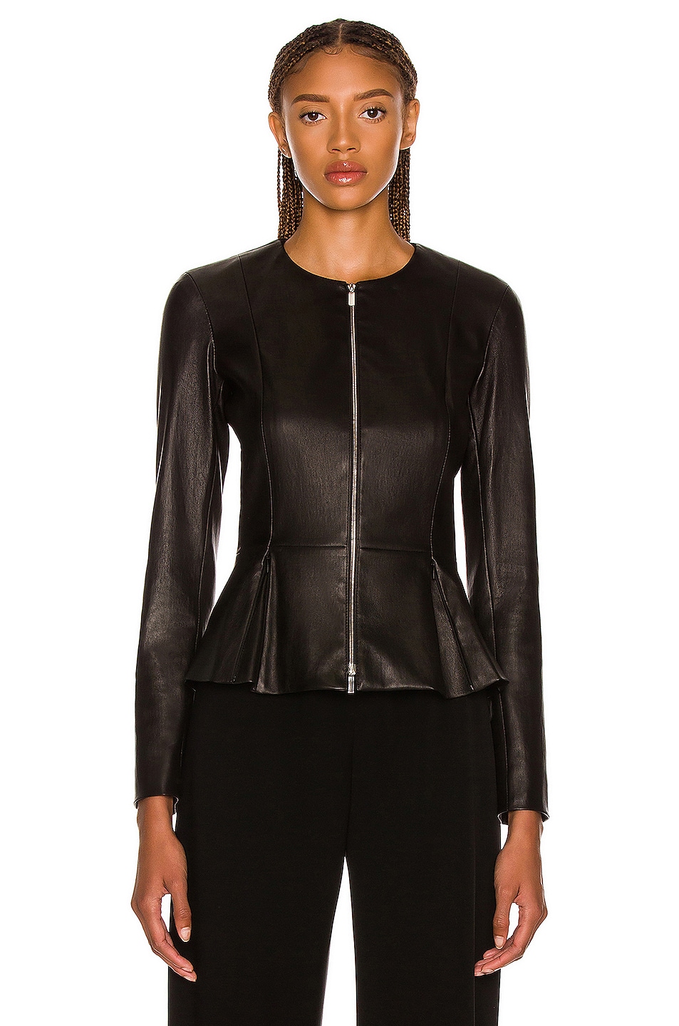 Image 1 of The Row Anasta Jacket in Black