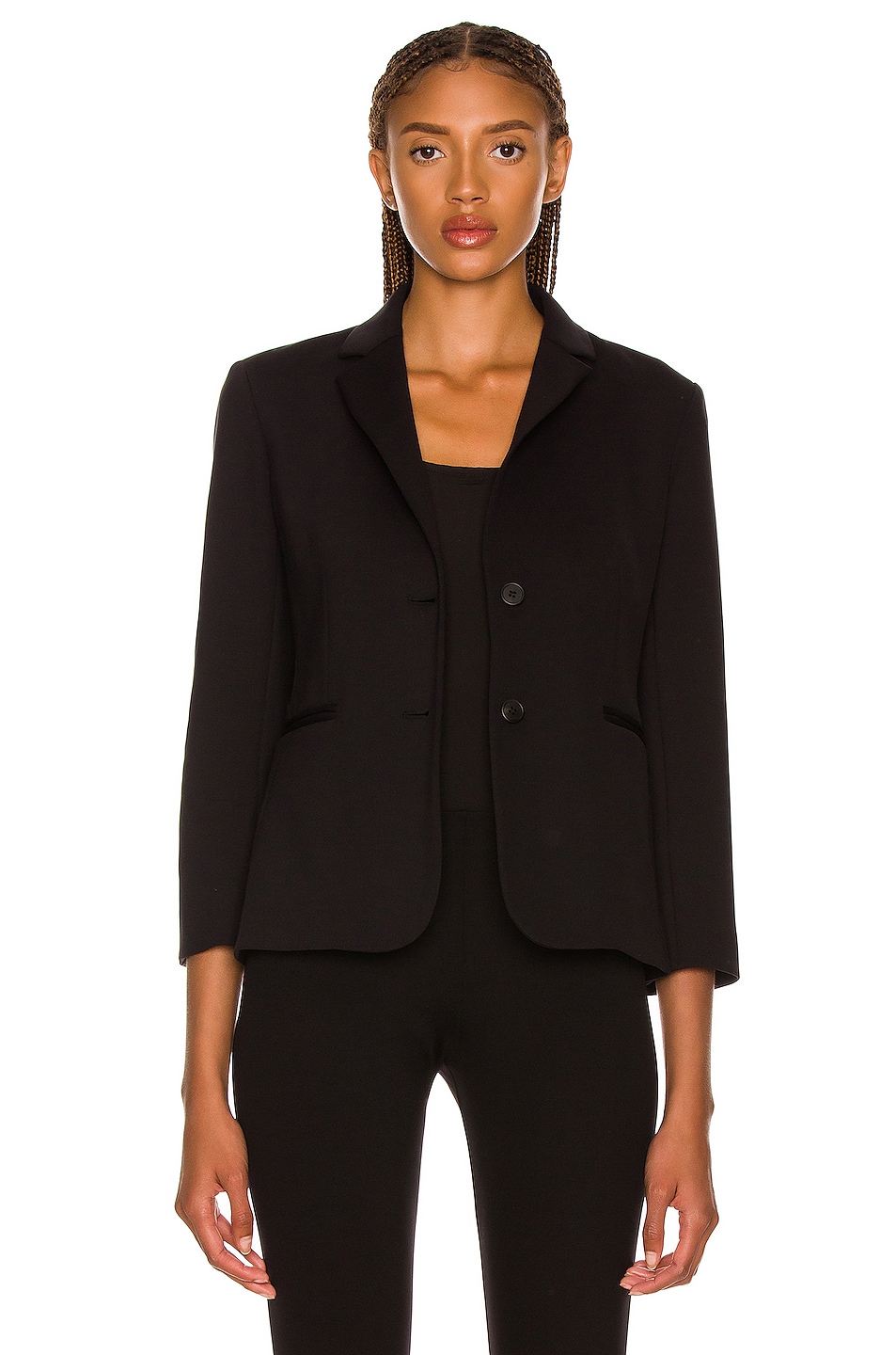 The Row Brentwood Jacket in Black | FWRD
