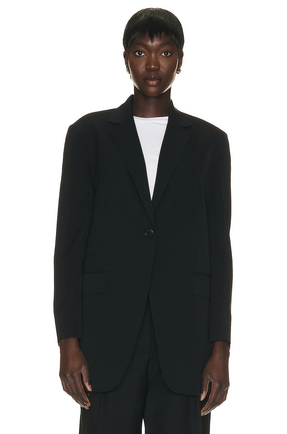 Image 1 of The Row Obine Jacket in Black