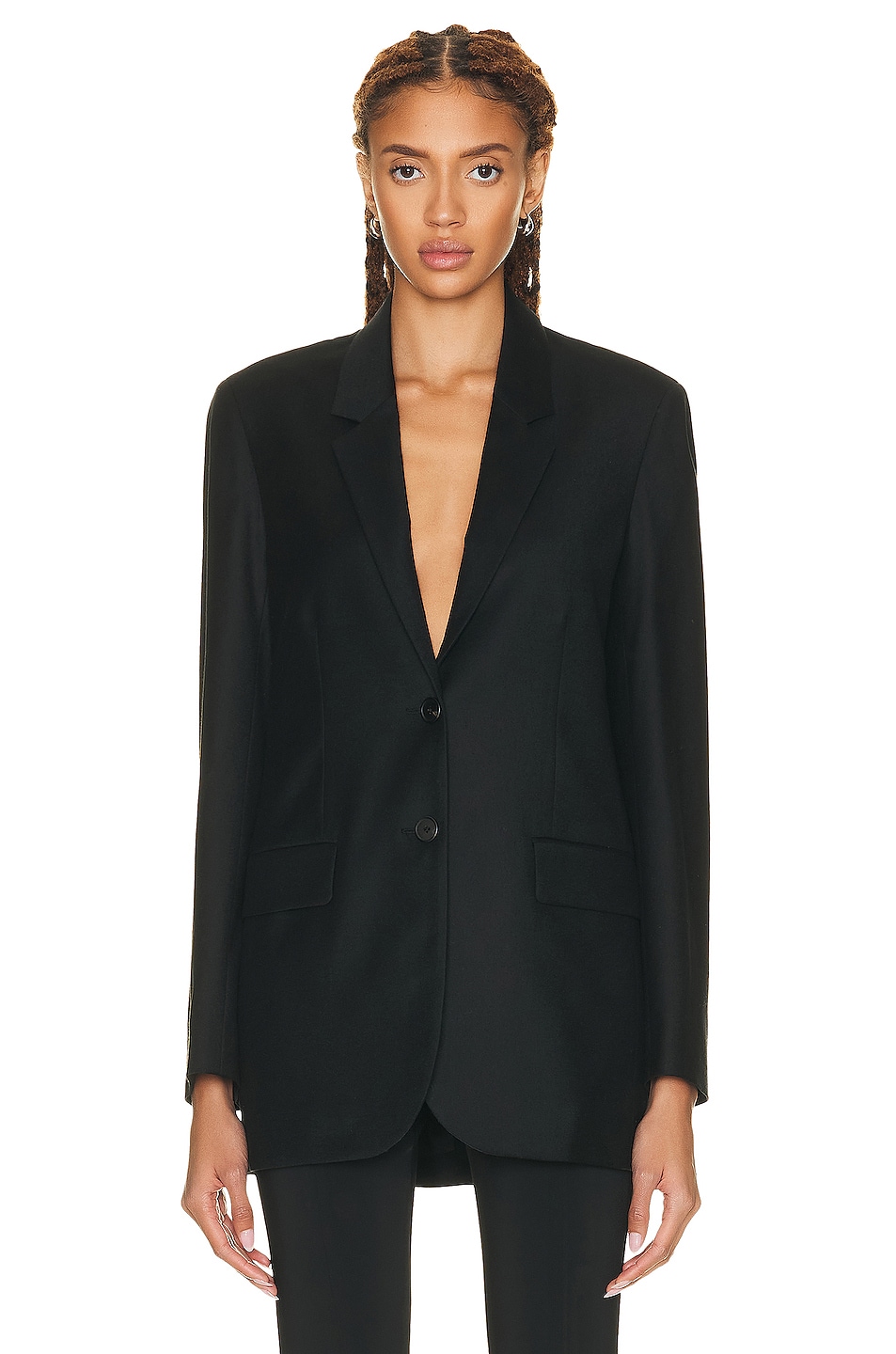 Image 1 of The Row Dustina Jacket in Black