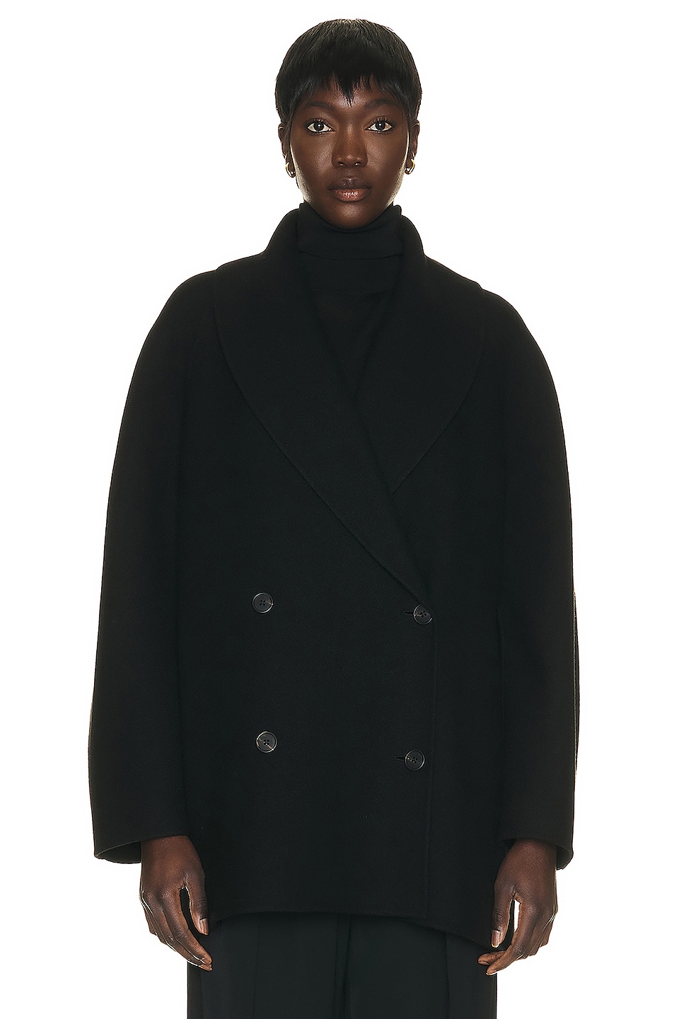 Image 1 of The Row Polli Jacket in Black