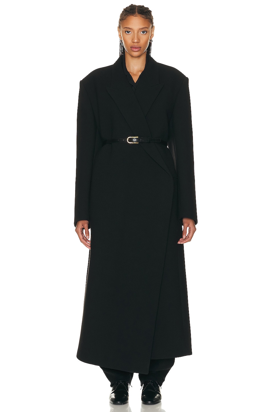 Image 1 of The Row Dhani Coat in Black