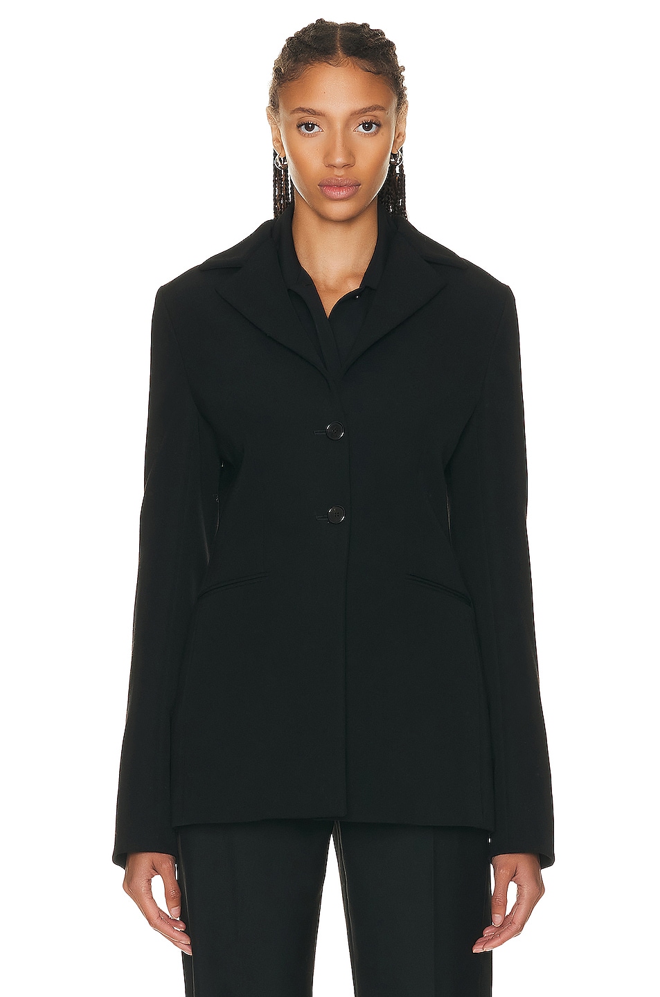 Image 1 of The Row Giglius Jacket in Black
