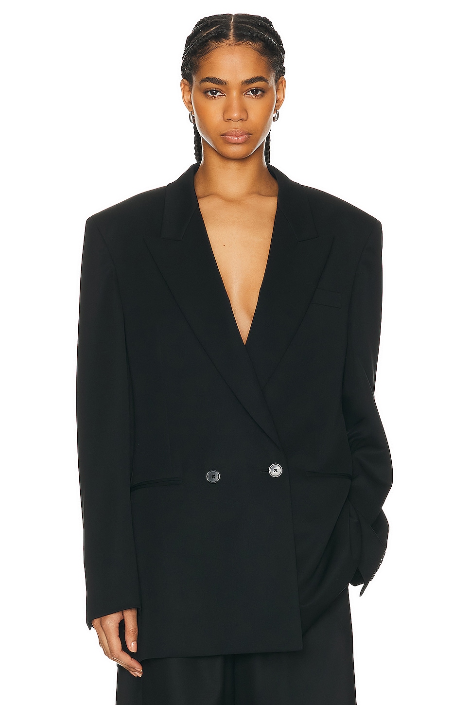 Image 1 of The Row Lumis Jacket in Black