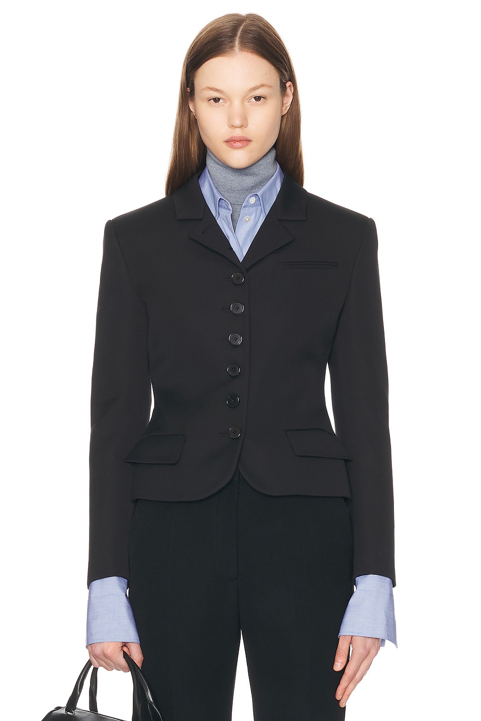 Image 1 of The Row Fletcher Blazer in Black