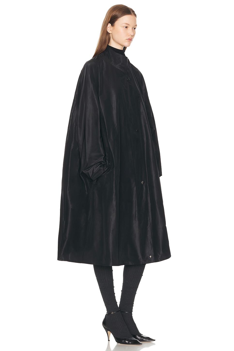 Shop The Row Julie Coat In Black