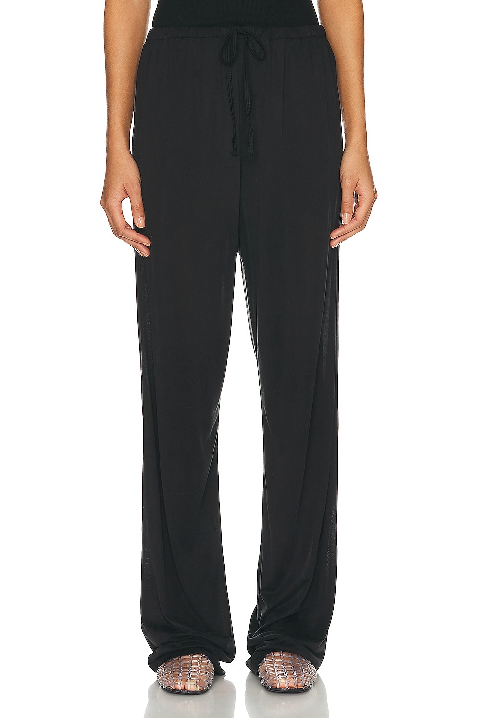 Image 1 of The Row Lanuit Pant in Black