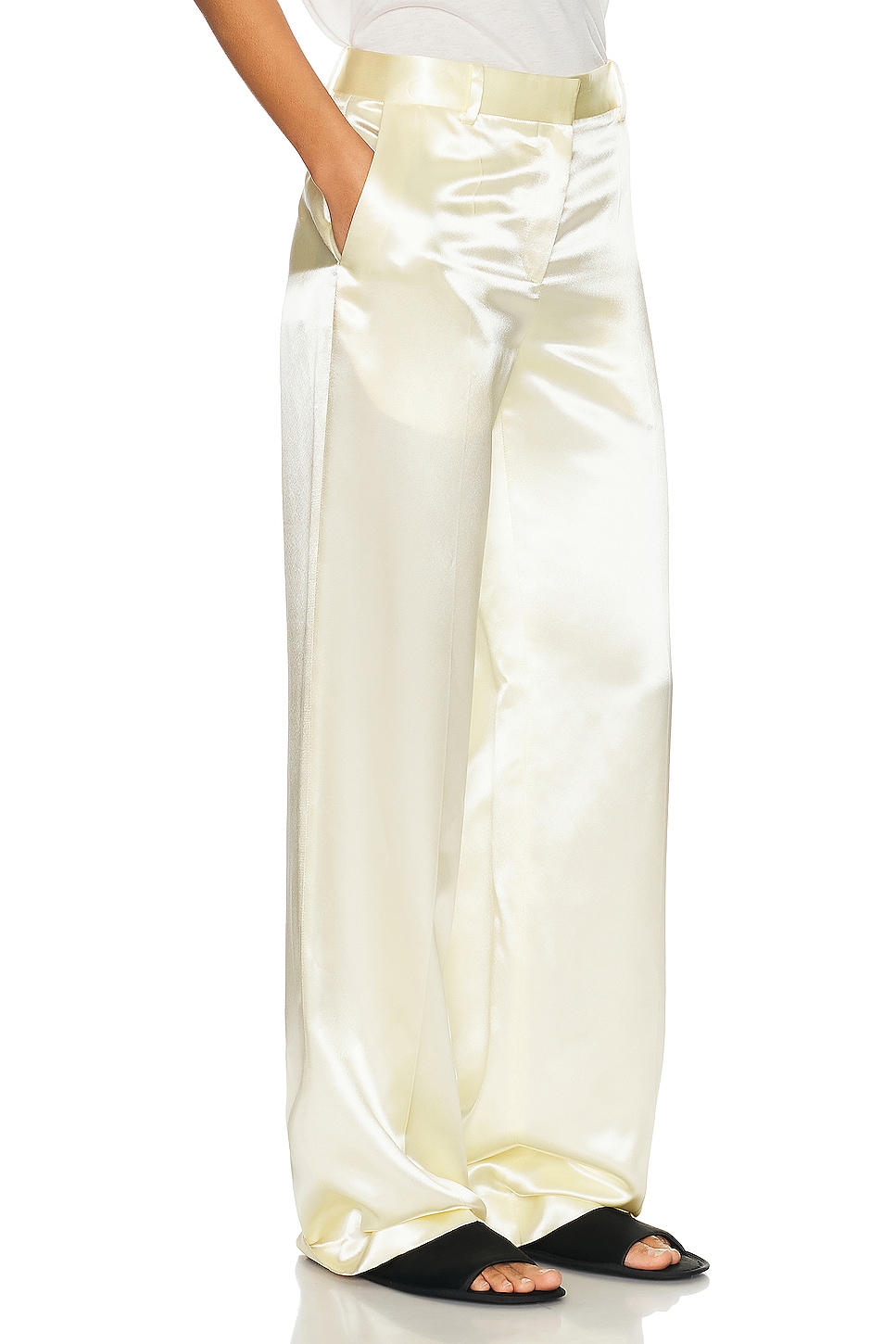 Shop The Row Encore Pant In Milk