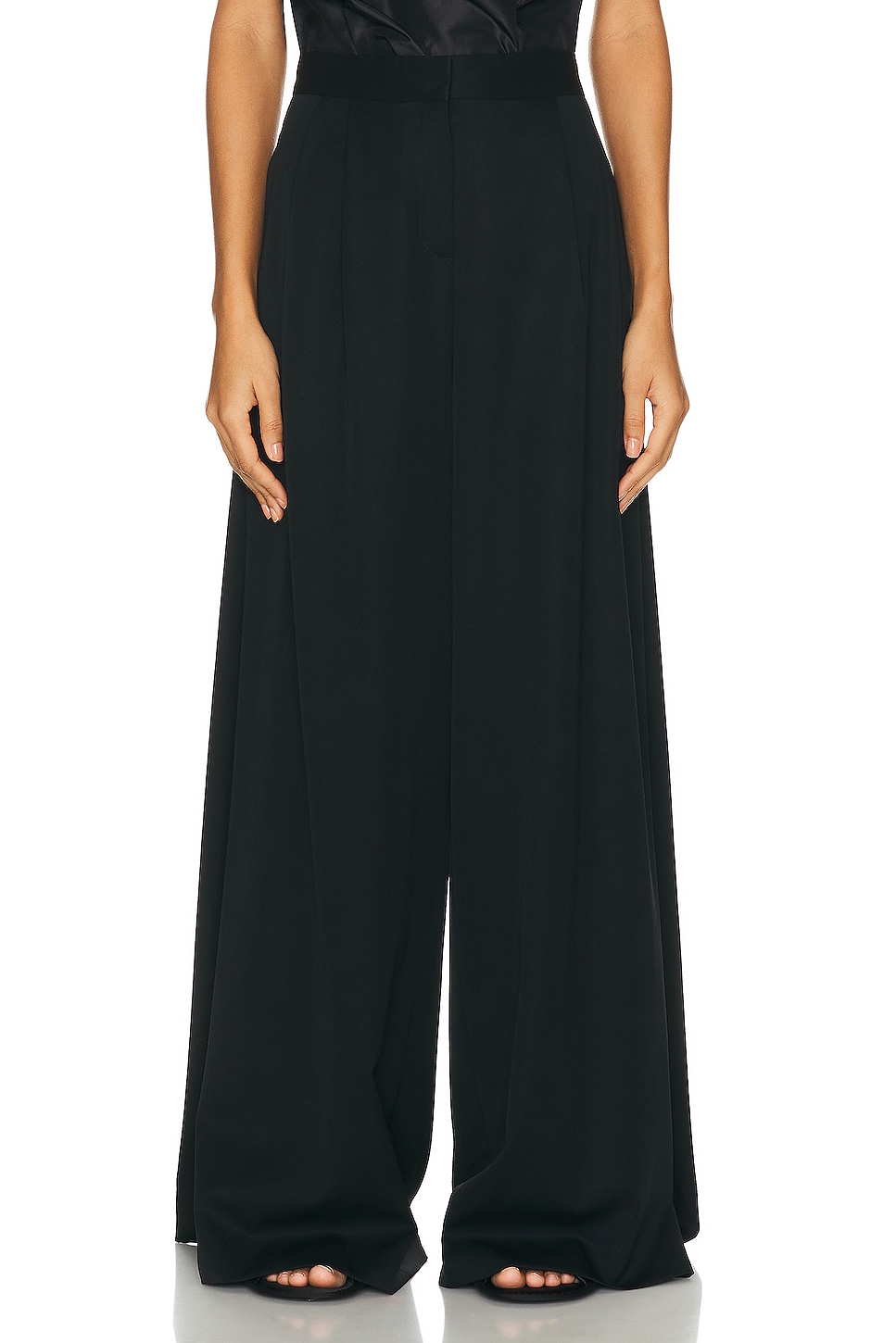 Image 1 of The Row Paras Pant in Black