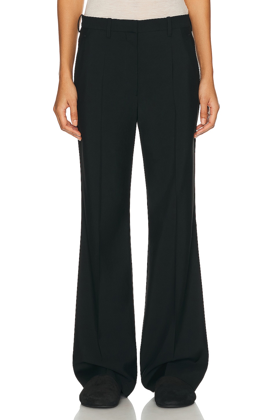 Image 1 of The Row Gandal Pant in BLACK