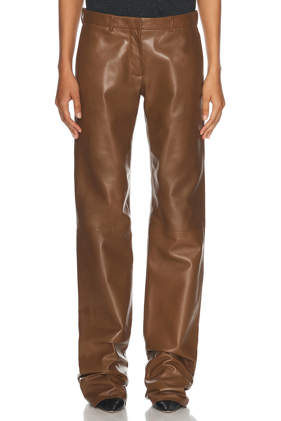 Selviese Pant in Brown