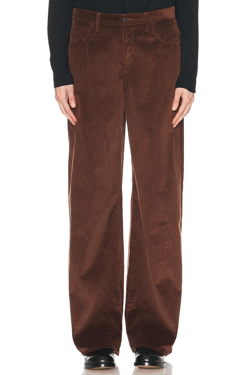 Image 1 of The Row Eglitta Pant in Brown