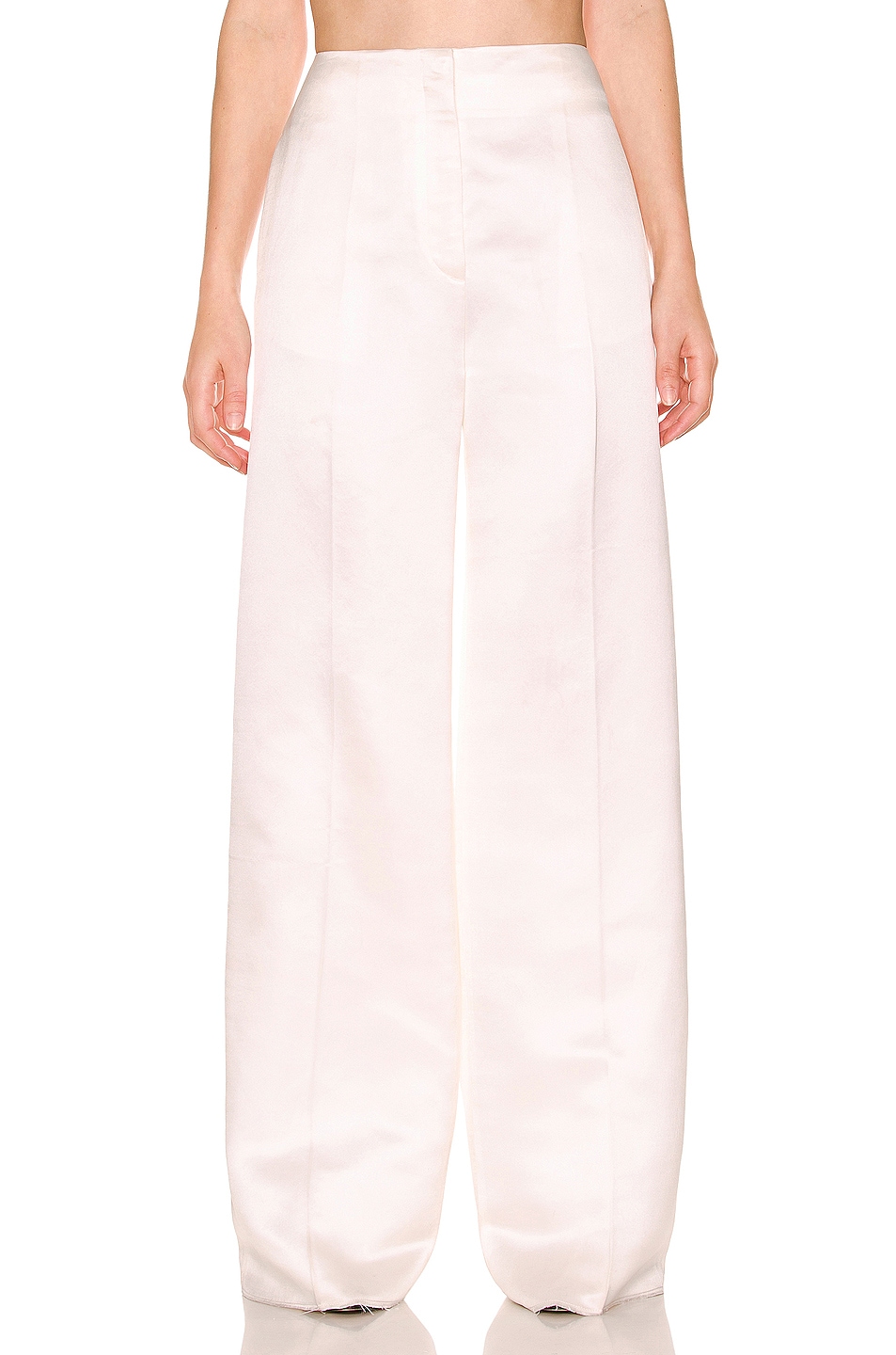 Image 1 of The Row Lazco Pant in Ivory