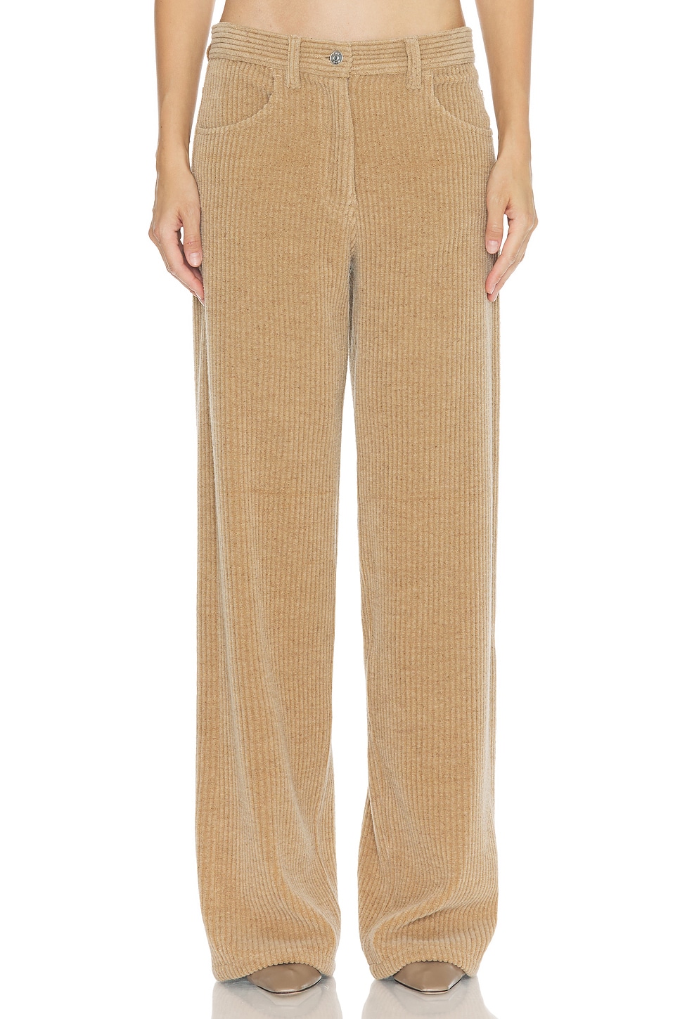 Image 1 of The Row Clair Pant in Anise