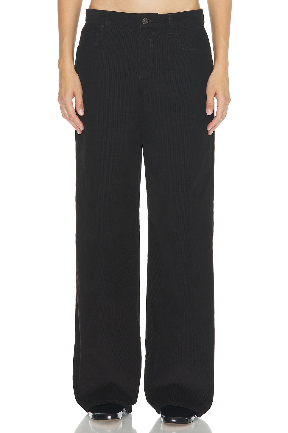 Image 1 of The Row Eglitta Pant in Brown