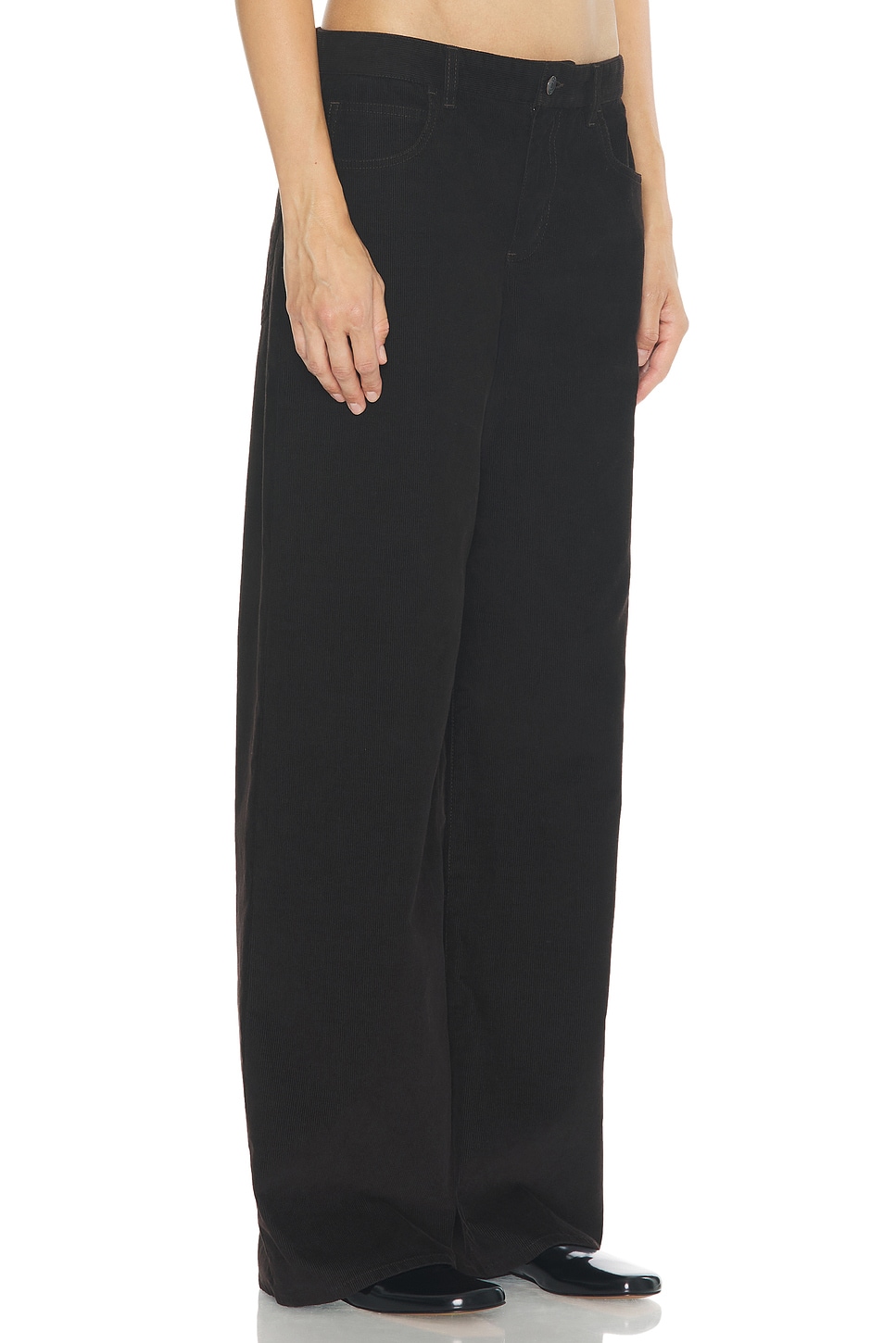 The Row Eglitta Pant In Brown