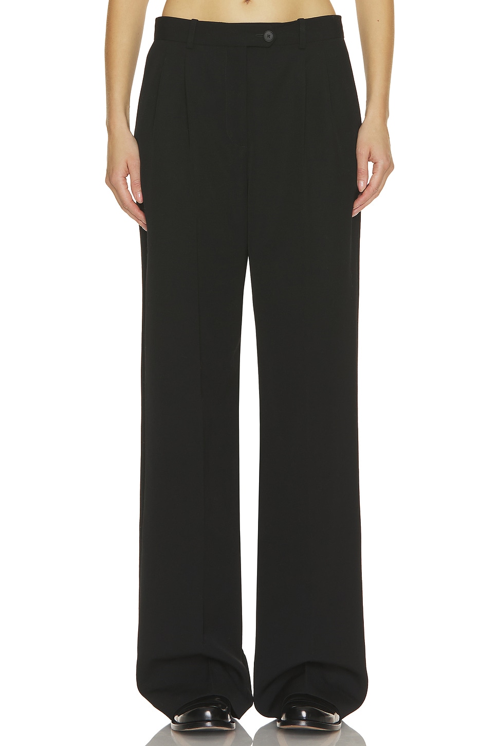 Image 1 of The Row Virgil Pant in Black