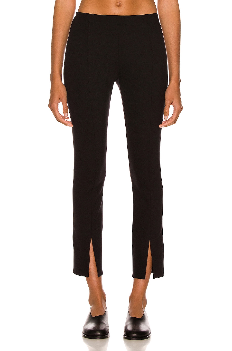Image 1 of The Row Thilde Pant in Black