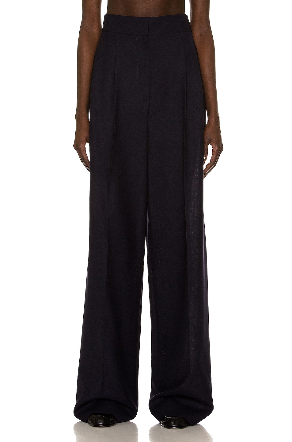Image 1 of The Row Mare Pant in Navy