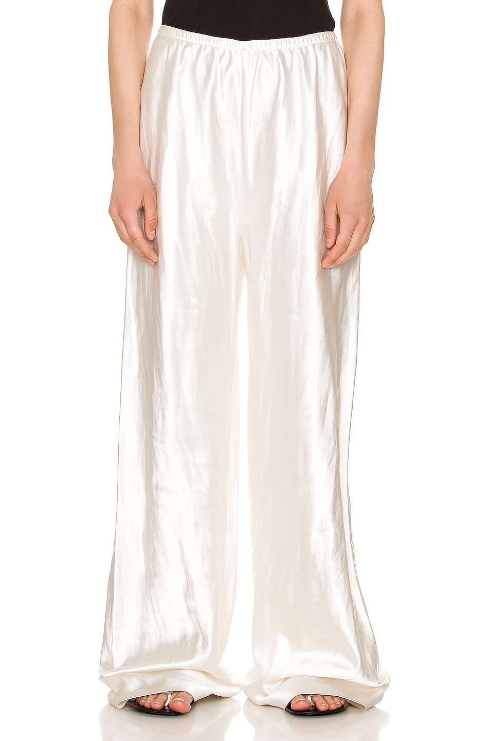 Image 1 of The Row Andres Pant in Ivory