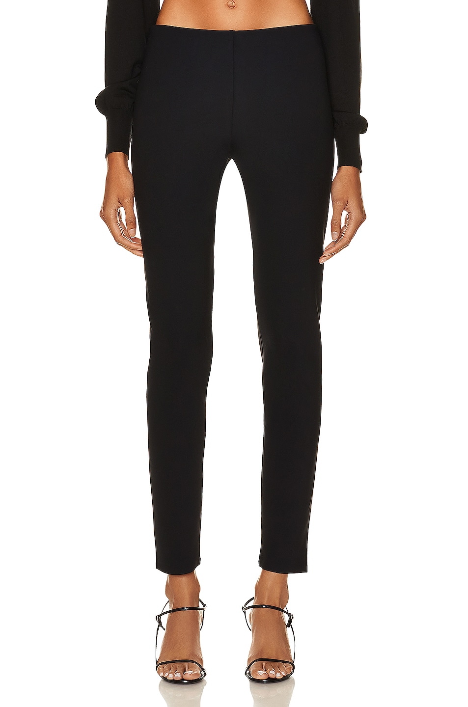Image 1 of The Row Woolworth Pant in Black