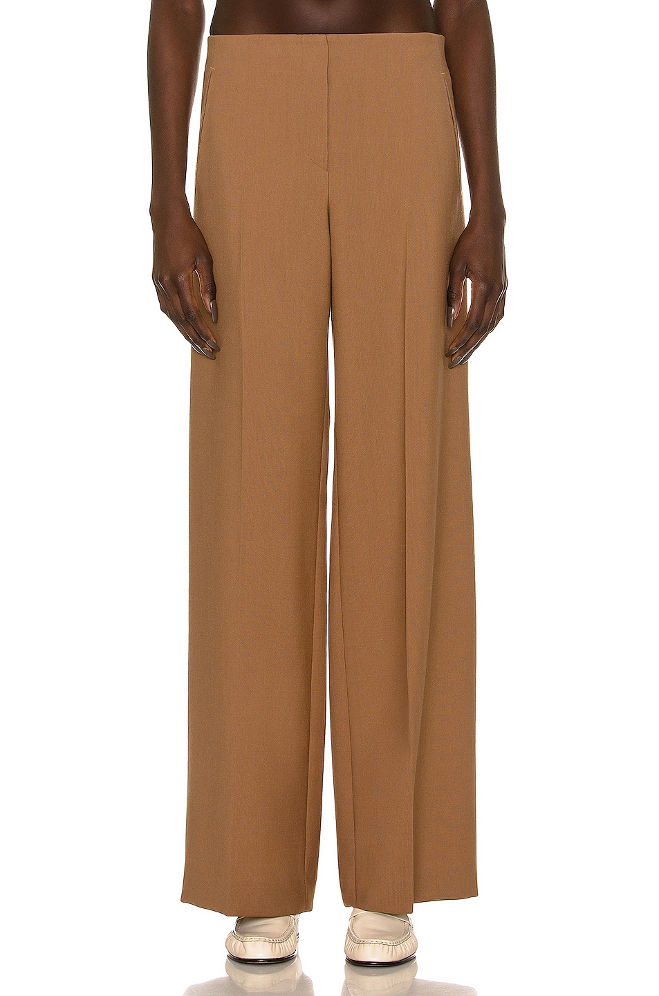 Image 1 of The Row Pipa Pant in Camel