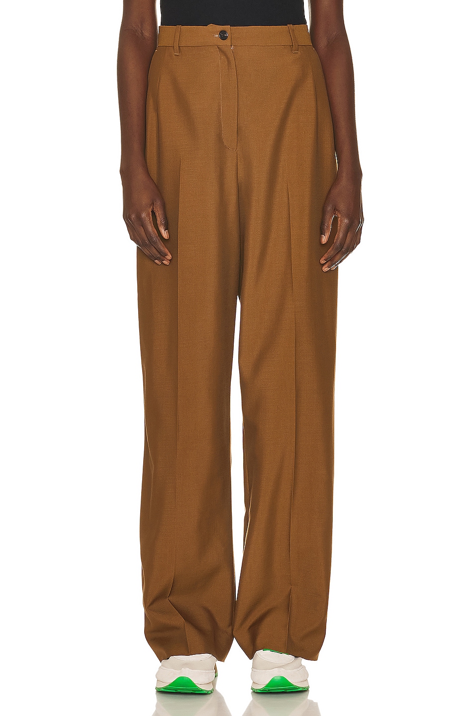 Image 1 of The Row Acker Pant in Moss