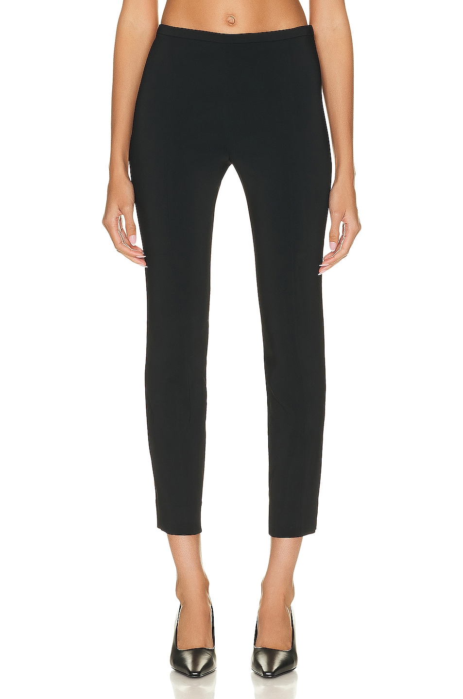 Image 1 of The Row Sovino Pant in Black