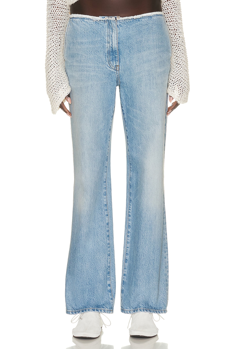 Image 1 of The Row Beso Jean in Washed Blue