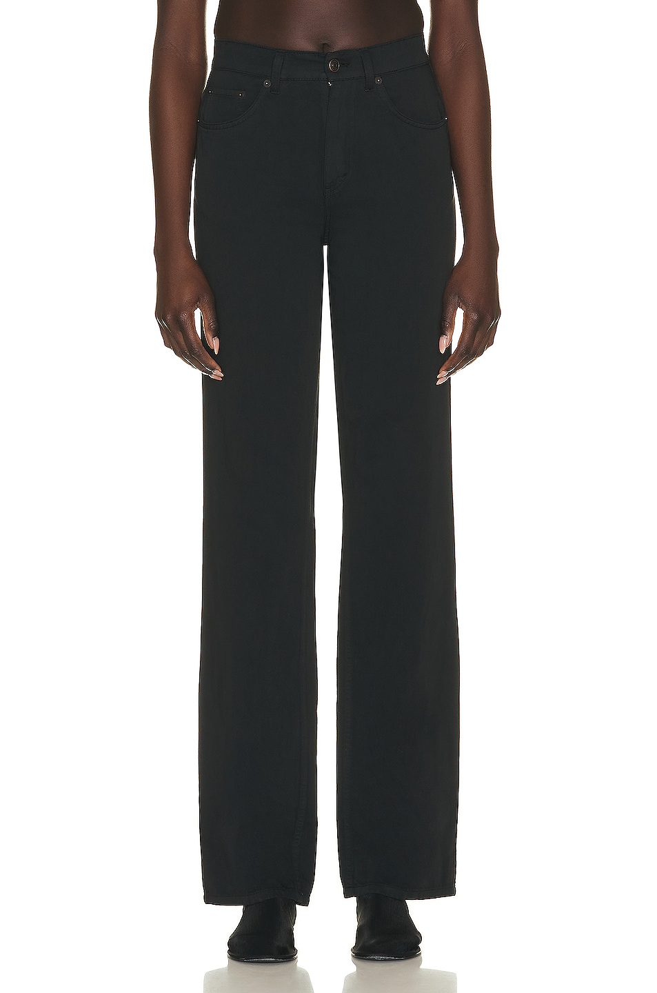 Image 1 of The Row Carlton Pant in Black