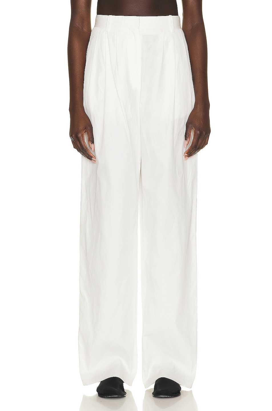 Image 1 of The Row Bufus Pant in Off White