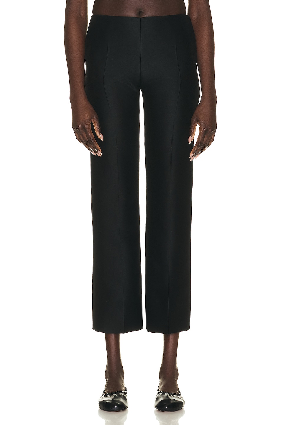 Image 1 of The Row Flame Pant in Black