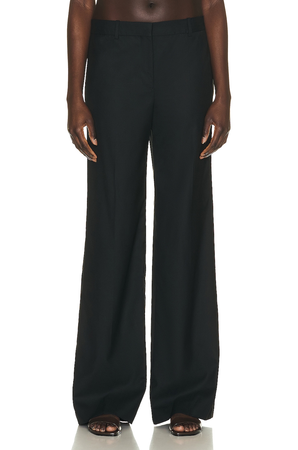 Image 1 of The Row Bany Pant in Black