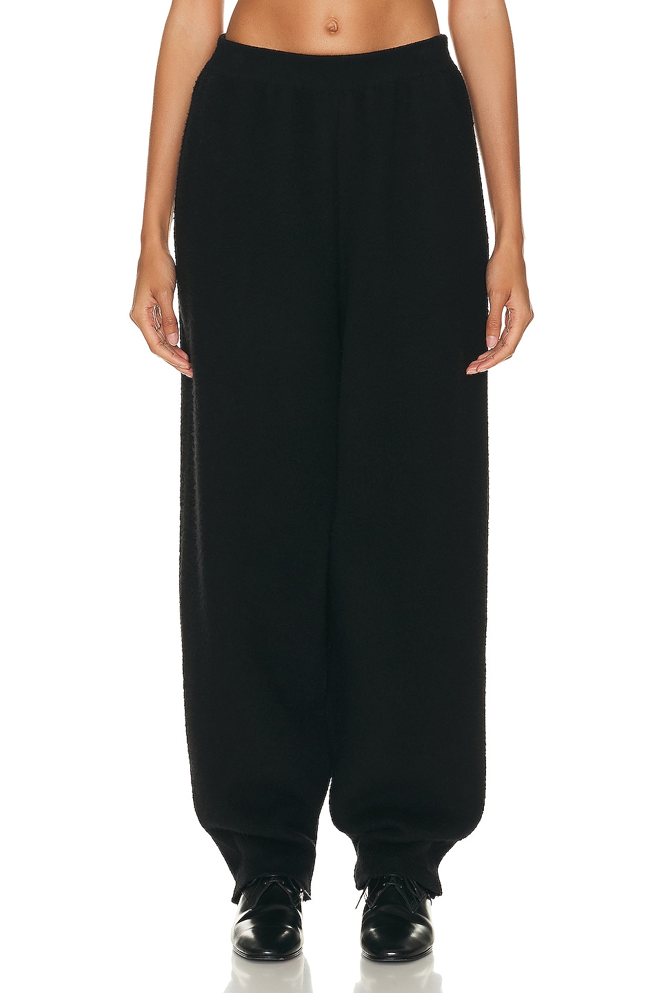 Image 1 of The Row Ednah Pant in Black