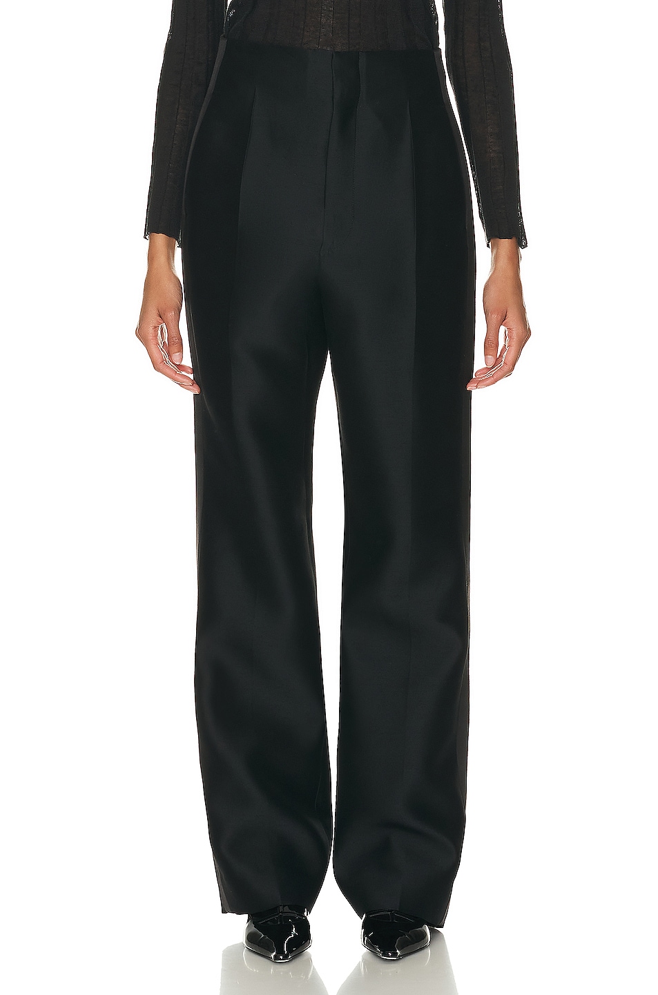Image 1 of The Row Hector Pant in Black